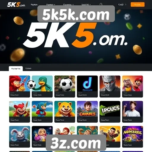 Comparação entre 5k5k.com e outros sites de jogos