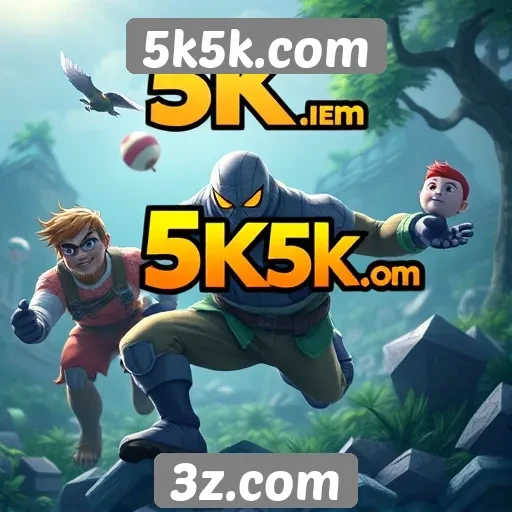 Exploração dos jogos disponíveis em 5k5k.com
